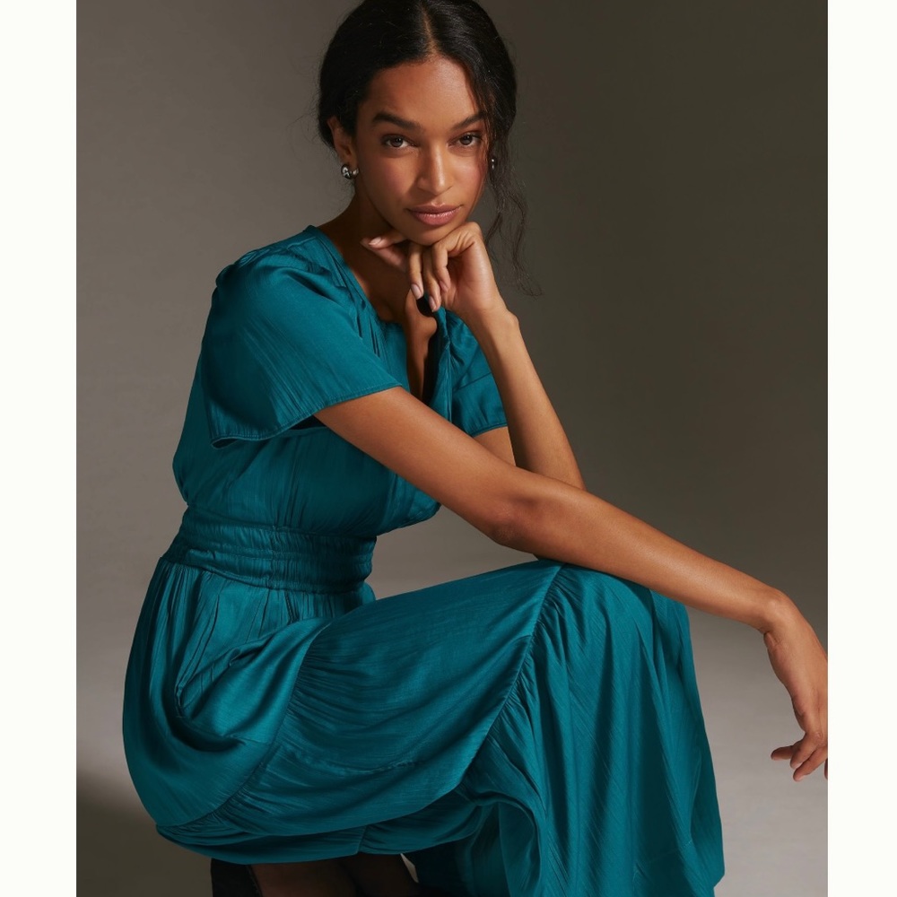 NWT ANTHROPOLOGIE Somerset Maxi Dress